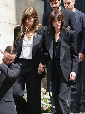 Jane Birkin daughters funeral