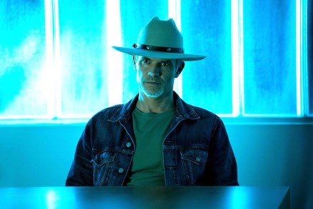 JUSTIFIED: CITY PRIMEVAL "The Question" Episode 8 (Airs Tuesday, August 29) Pictured: Timothy Olyphant as Raylan Givens. CR: Chuck Hodes/FX.