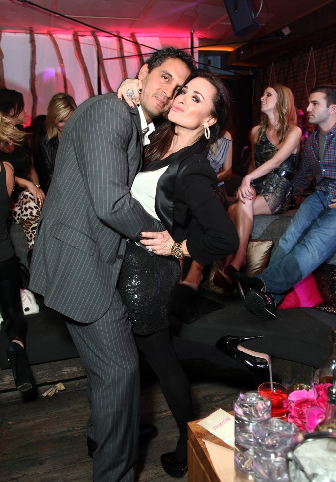 Kyle Richards & Mauricio Umansky at US Weekly Party