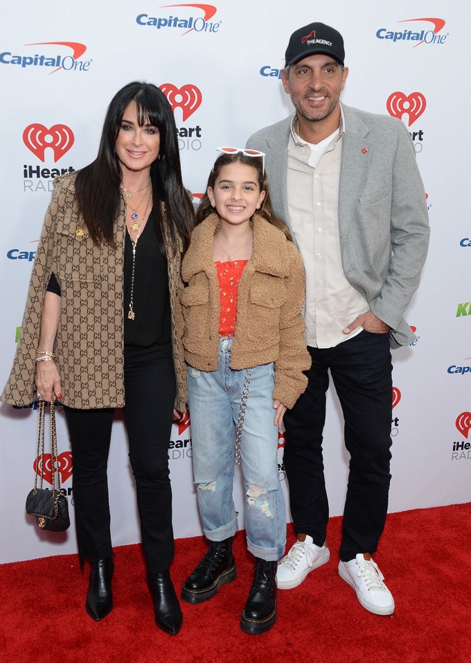 Kyle Richards & Mauricio Umansky at Jingle Ball 2019