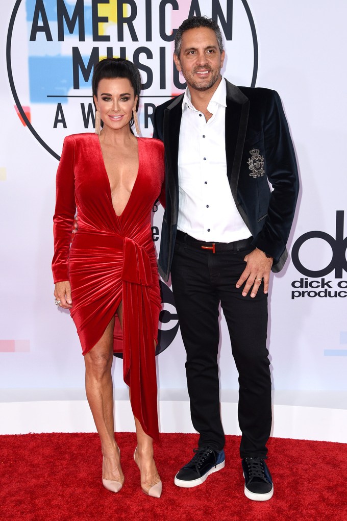 Kyle Richards & Mauricio Umansky at 2018 American Music Awards