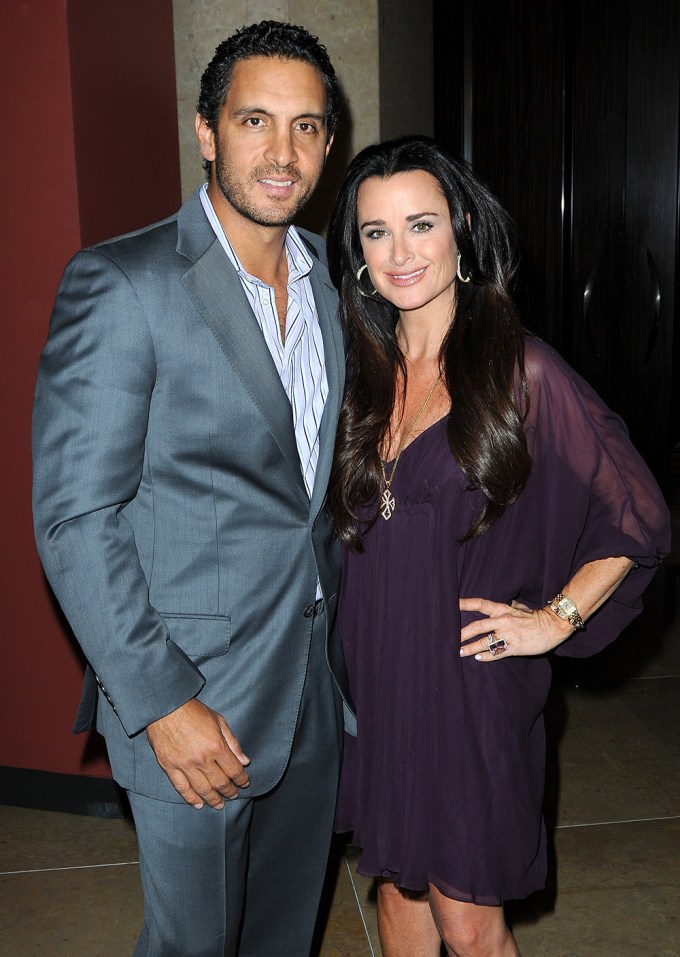 Kyle Richards & Mauricio Umansky at A Fundraiser