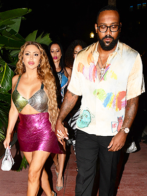 Larsa Pippen and Marcus Jordan