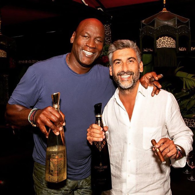 Michael Jordan and Samy Sass