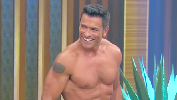 Mark Consuelos shirtless