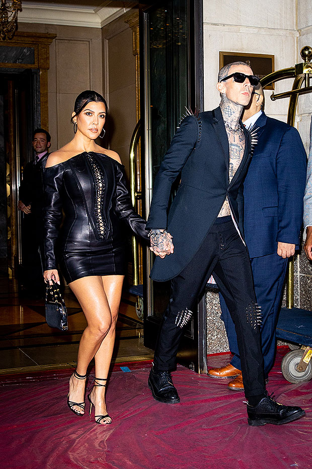 Kourtney Kardashian and Travis Barker