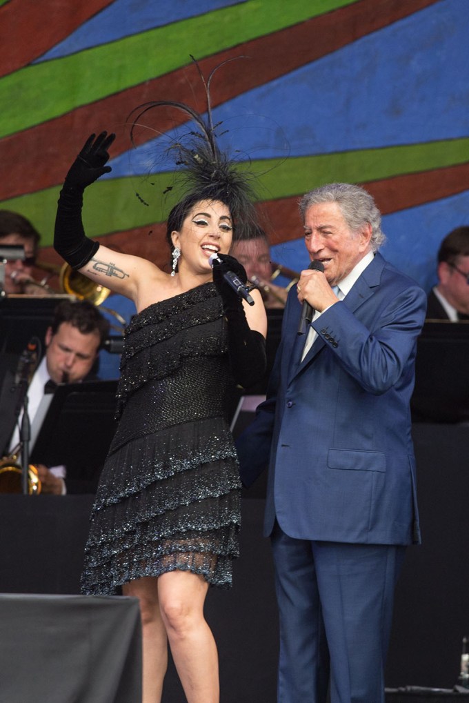 Tony Bennett & Lady Gaga in 2015