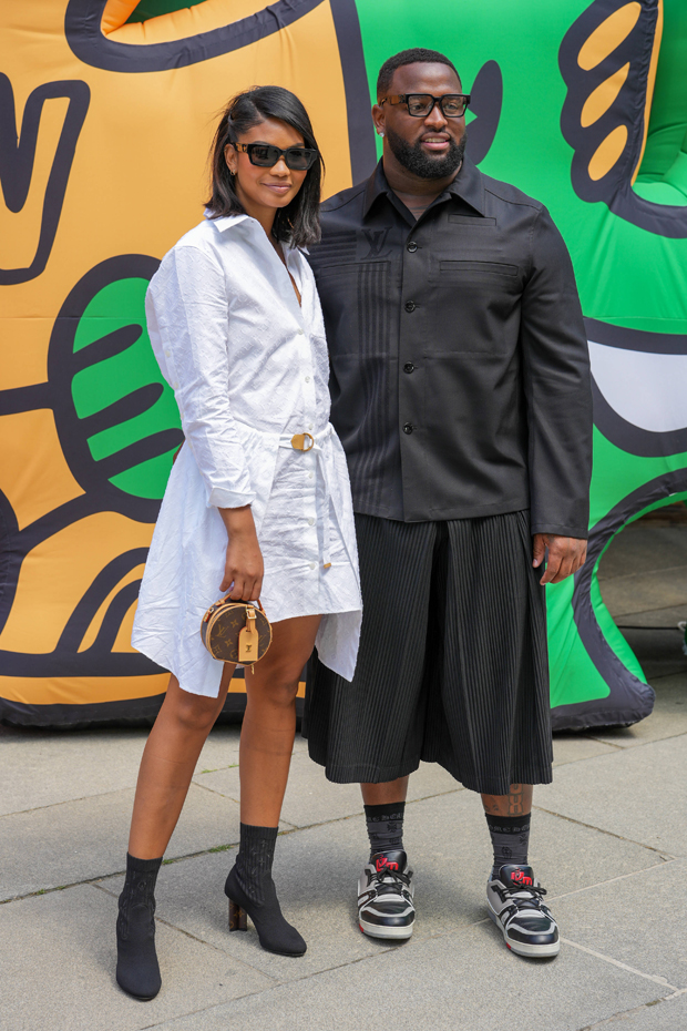 Chanel Iman and Davon Godchaux