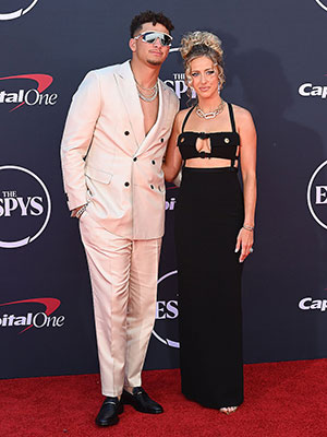 Patrick and Brittany Mahomes