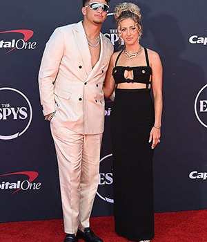 Patrick and Brittany Mahomes