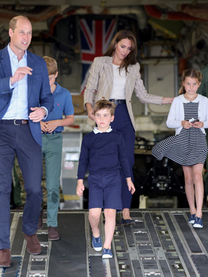 prince william and kids military air show
