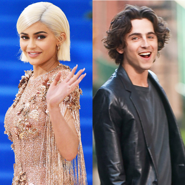 Kylie Jenner and Timothee Chalamet