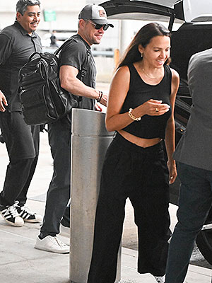Matt Damon, Luciana Damon, Kids