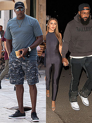 Michael Jordan, Larsa Pippen, Marcus Jordan