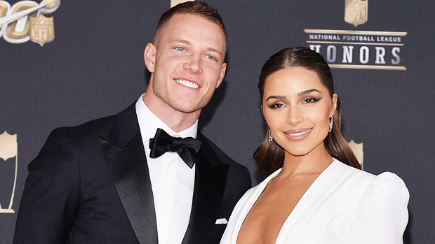 olivia culpo, christian mccaffrey