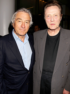 Robert De Niro and Christopher Walken