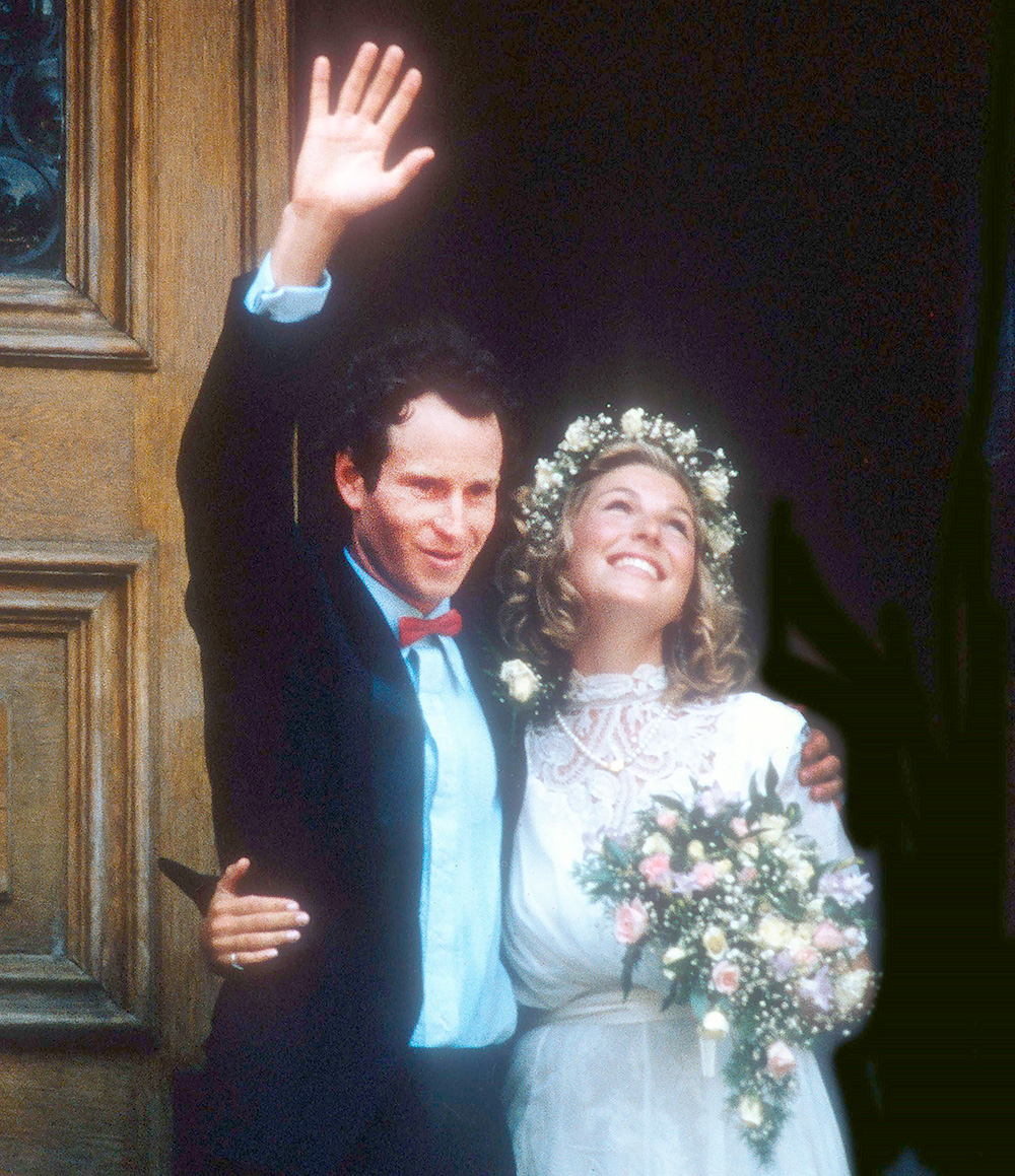 John Mcenroe and Tatum O'neal Wedding 1986