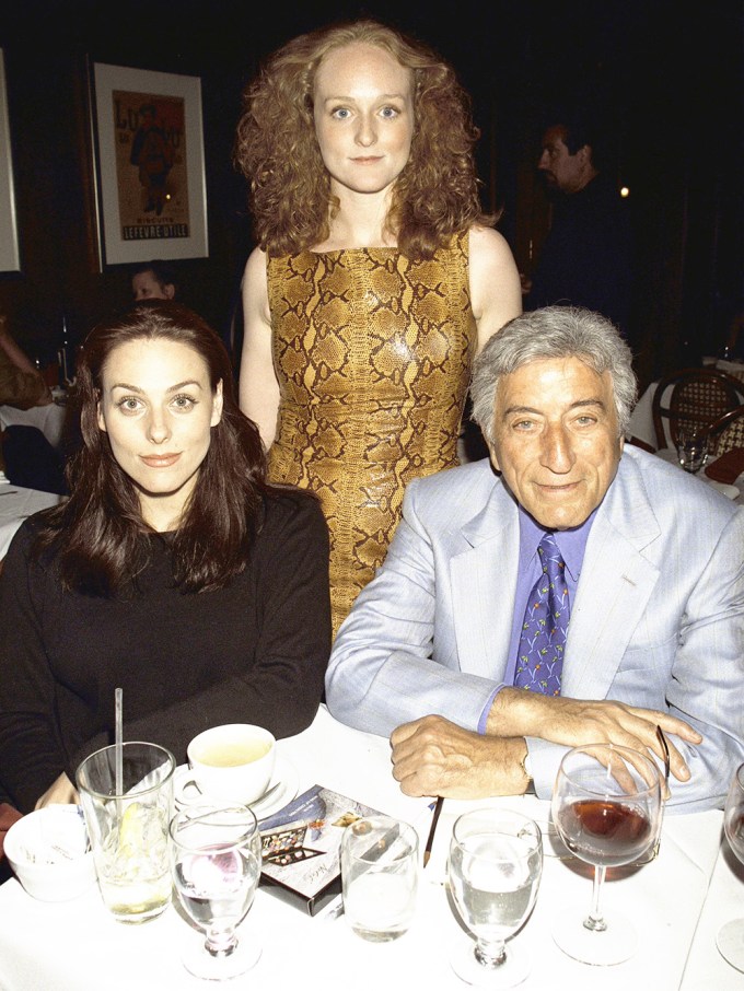 Tony Bennett & his daughters