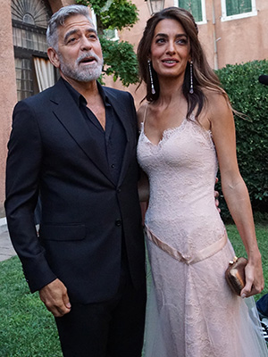 George and Amal Clooney