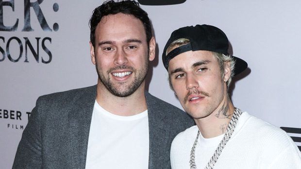 scooter braun, justin bieber