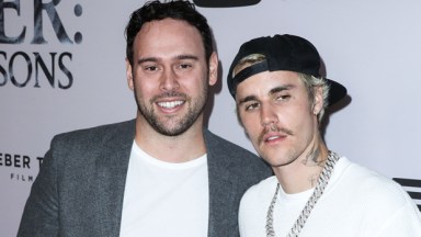 scooter braun, justin bieber