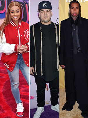 Blac Chyna, Rob Kardashian, Tyga