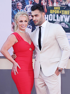 Britney Spears and Sam Asghari