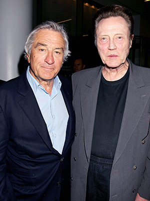 Robert De Niro and Christopher Walken
