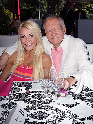 Hugh and Crystal Hefner