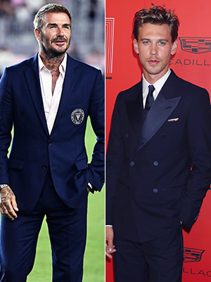 Austin Butler and David Beckham