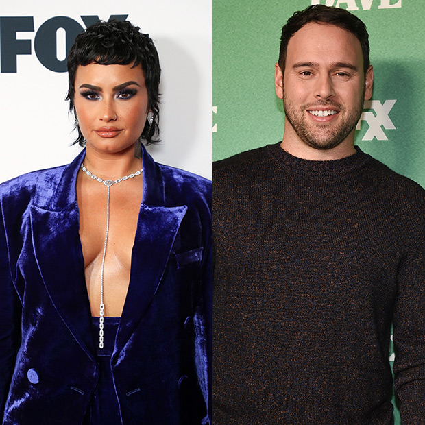 Demi Lovato, Scooter Braun