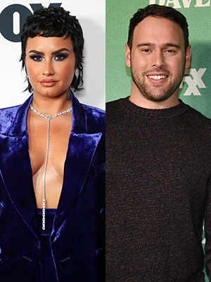 Demi Lovato, Scooter Braun
