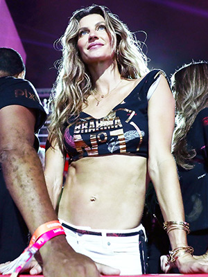 Gisele Bundchen Rocks Crop Top At Gym With Joaquim Valente