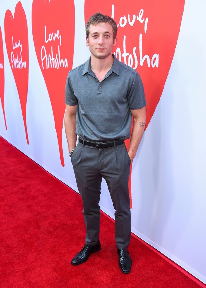 Jeremy Allen White at the ‘Love, Antosha’ Premiere