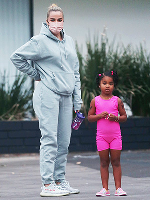 Khloe Kardashian and True Thompson
