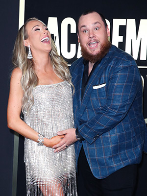 Luke Combs and wife Nicole