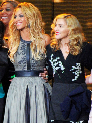 Madonna and Beyonce