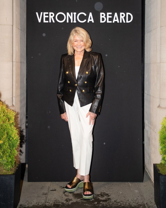 Martha Stewart at NYFW