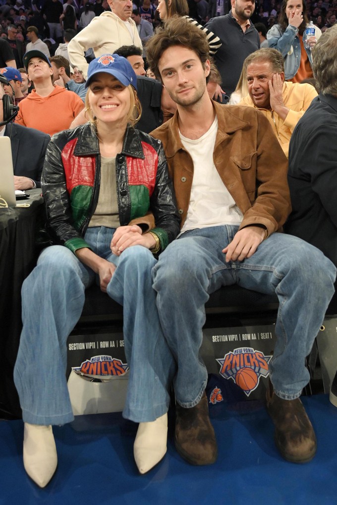 Sienna Miller and Oli Green Enjoying Nothing But Net