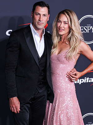 Peta Murgatroyd and Maksim Chmerkovskiy joke about divorce