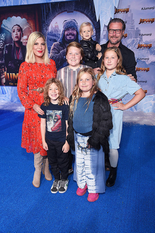 Tori Spelling and kids