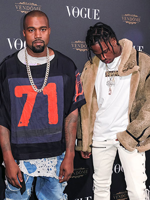 Travis Scott & Kanye West Perform During Utopia Concert In Rome: Video