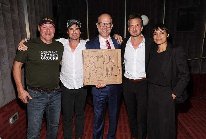 Rosario Dawson and Ian Somerhalder Host DC Screening of Upcoming Documentary ‘Common Ground’