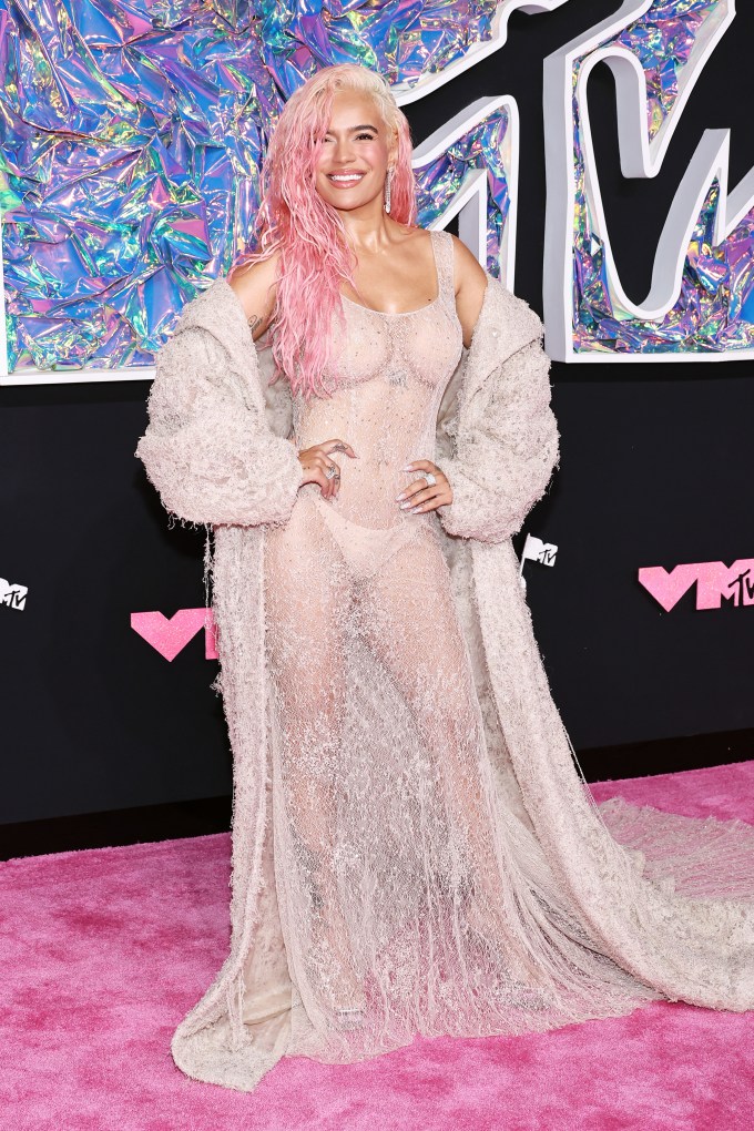 Karol G at the 2023 MTV Video Music Awards