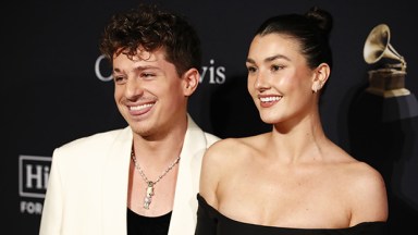 Charlie Puth Brooke Sansone Grammys red carpet