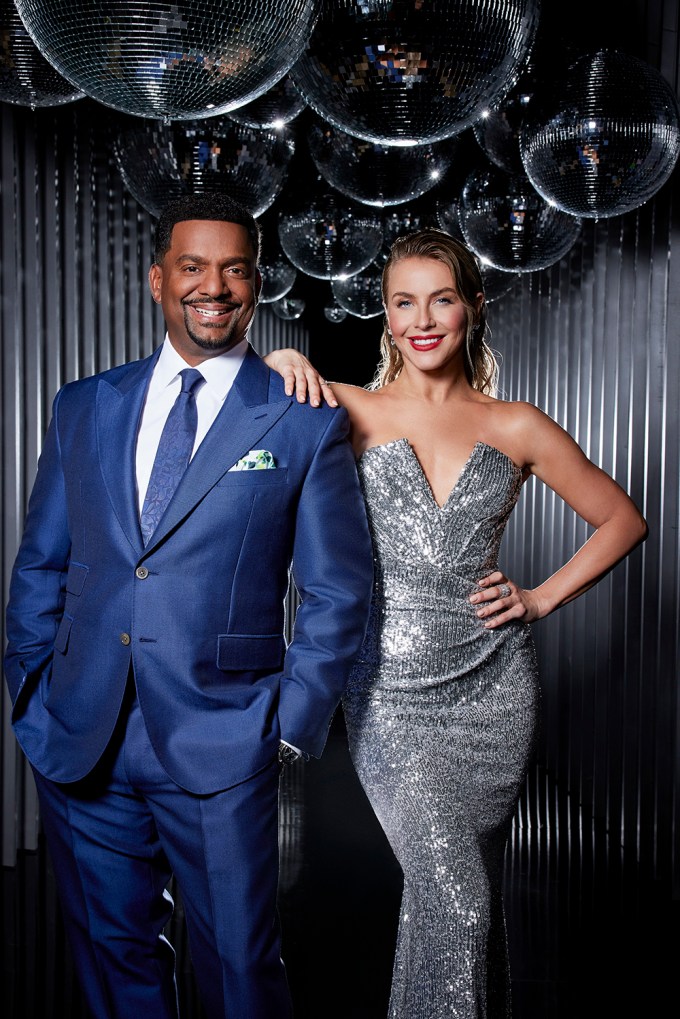 Alfonso Ribeiro and Julianne Hough