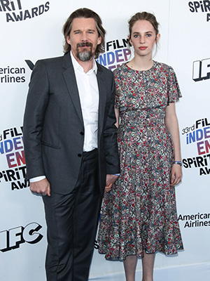 Ethan Hawke Maya Hawke