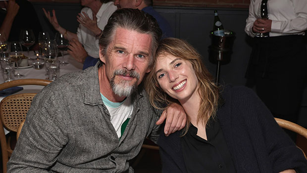 Ethan Hawke and Maya Thurman Hawke