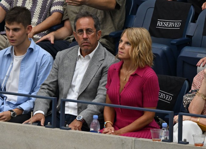 Jerry Seinfeld and Jessica Seinfeld