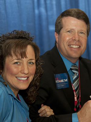 Michelle Duggar, Jim Bob Duggar